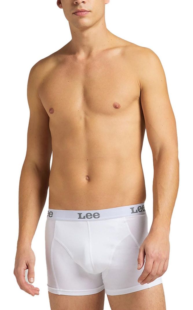 Boxer Hombre 2-pack Trunk White-0