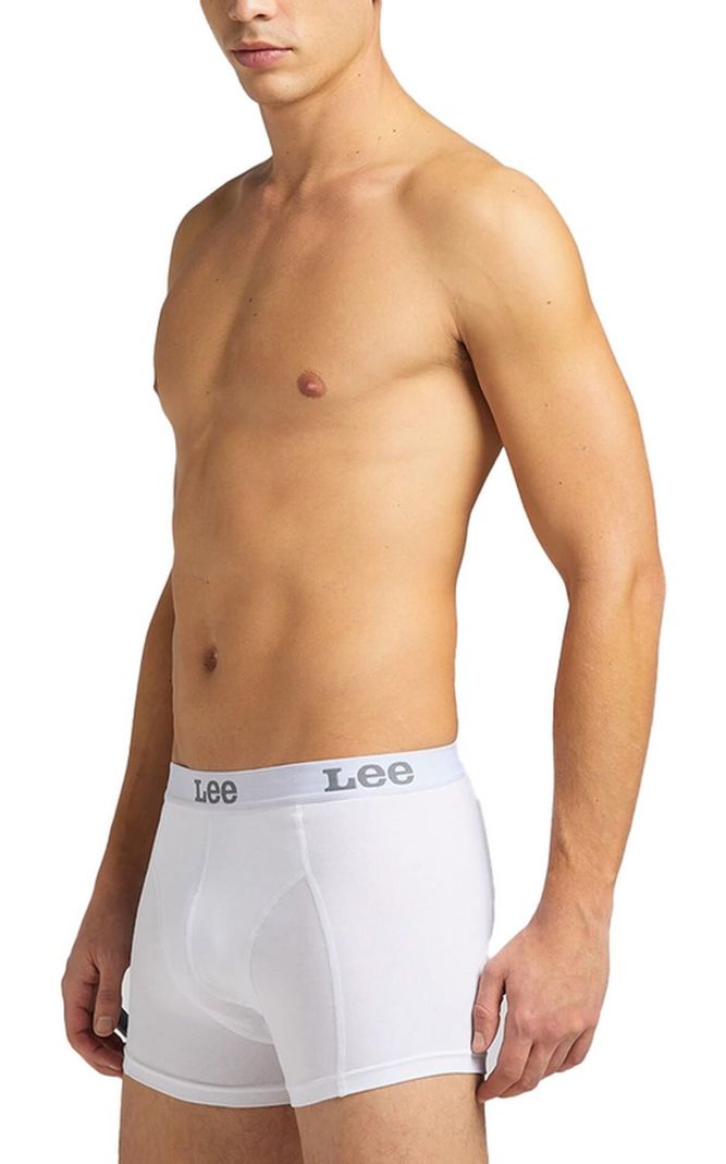 Boxer Hombre 2-pack Trunk White-2