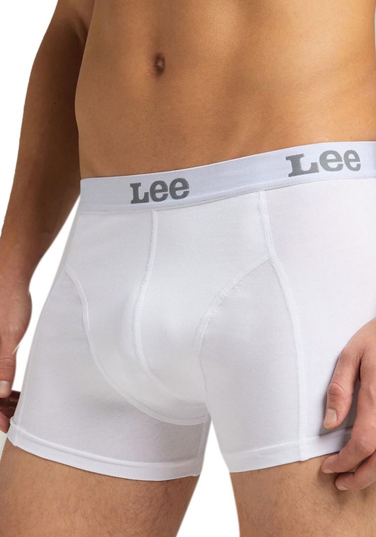 Boxer Hombre 2-pack Trunk White-3