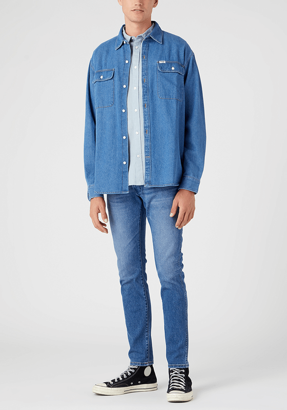 Jeans Bryson Skinny Fit Azul Medio-2