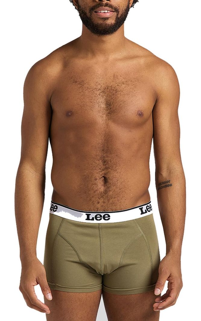 Boxer Hombre 2-pack Trunk Black & Green-0