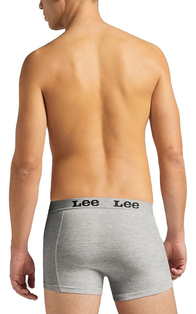 Boxer Hombre 2-pack Trunk Grey Mele-1