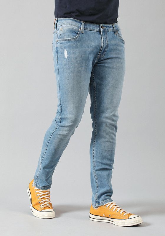 Jeans Lee Skinny Fit Azul Medio-0