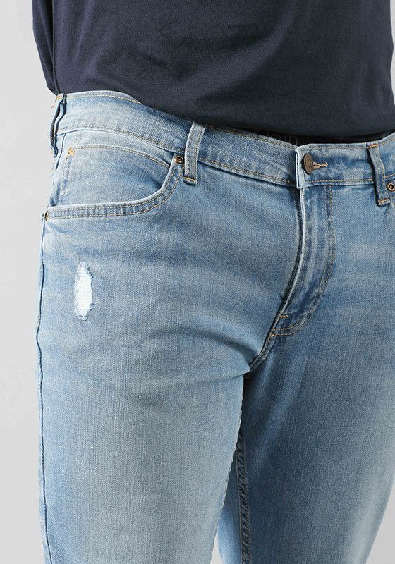 Jeans Lee Skinny Fit Azul Medio-4