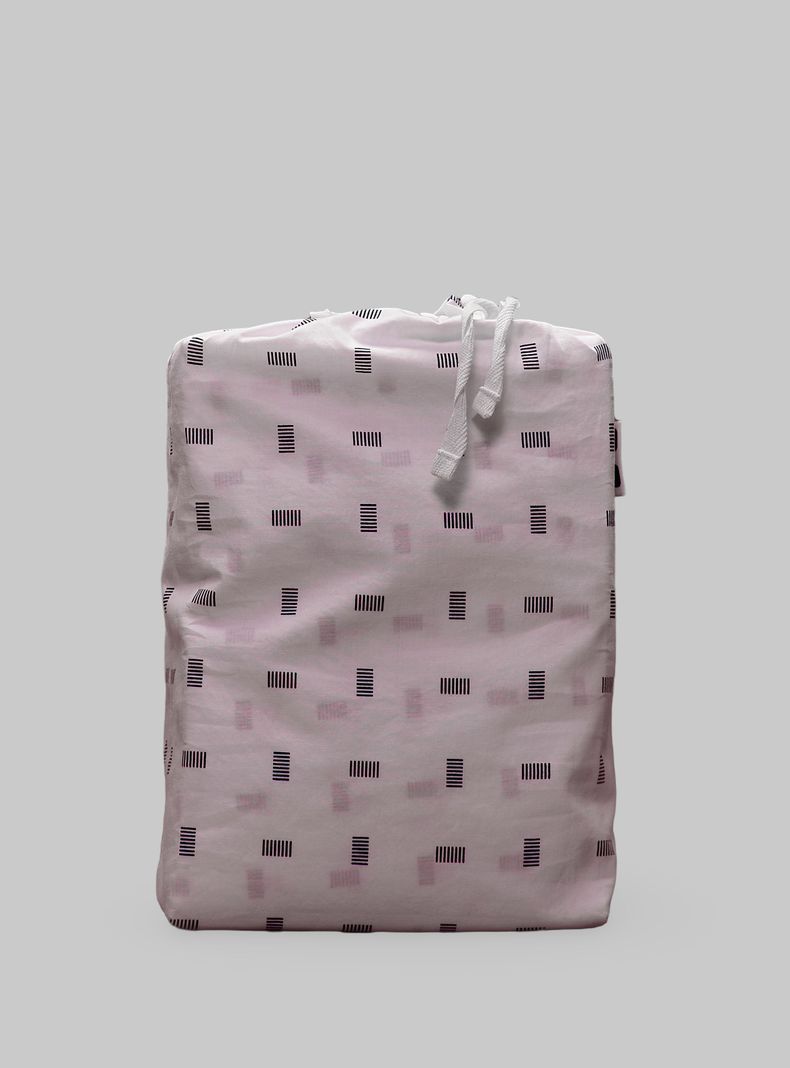 Funda plumón nórdica, estampada 100% algodón 200 hilos, color blanco / azul tamaño 2 plazas-1