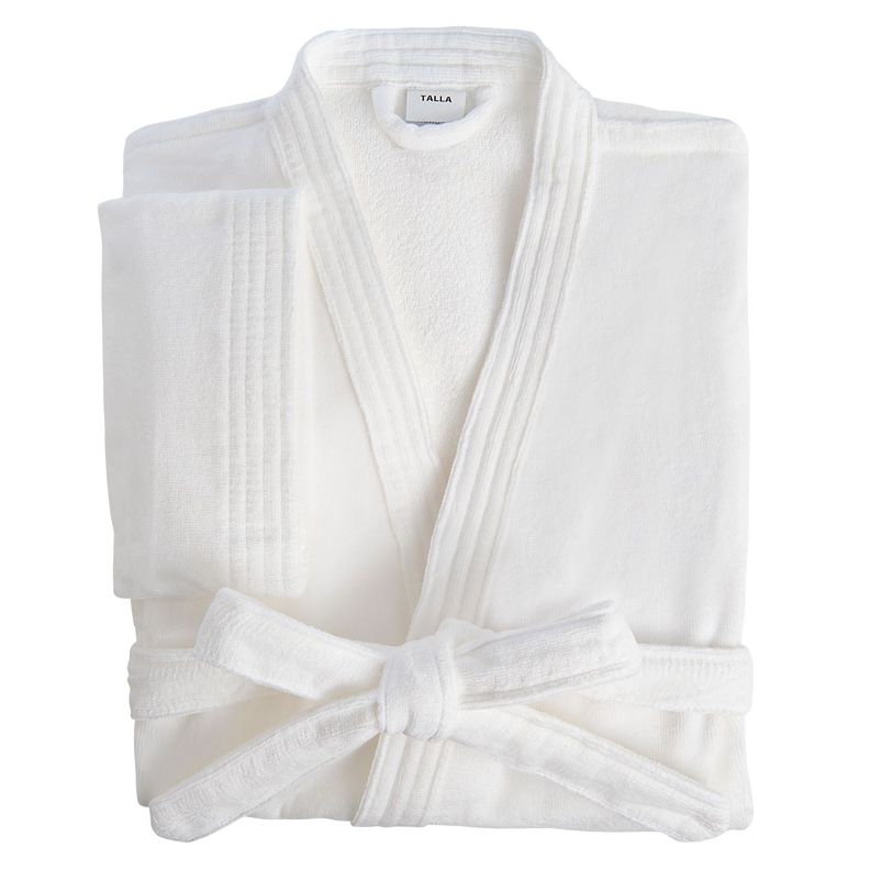 Bata Imperial modelo Kimono talla M 100% algodón, 360 gr/m2-0