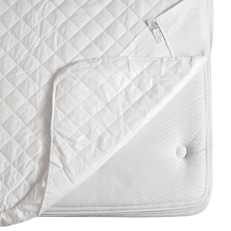 Protector de colchón Super King acolchado e impermeable con fuelle-0