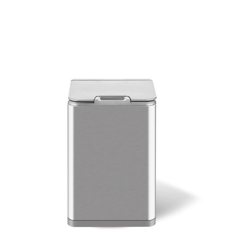 Basurero Automatico Papelera Inteligente Sensor 10 Lts Acero Inoxidable-0