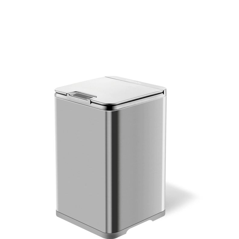 Basurero Automatico Papelera Inteligente Sensor 10 Lts Acero Inoxidable-2