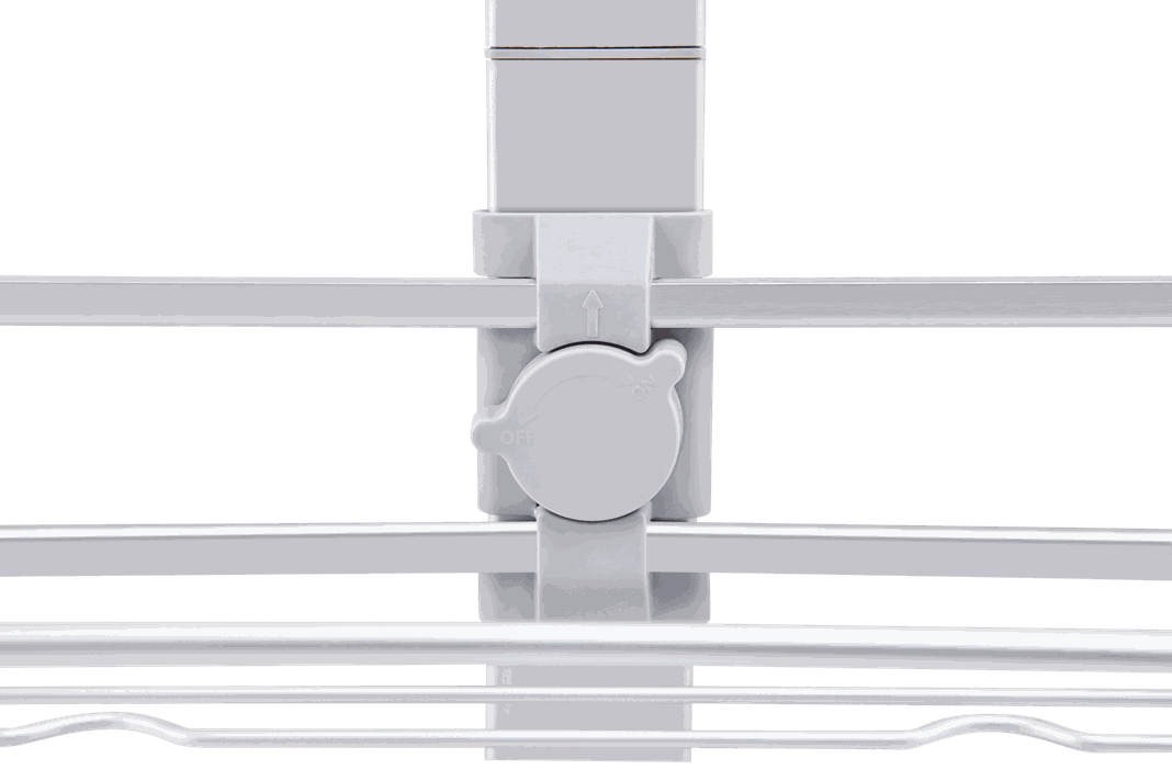Organizador colgante de ducha aluminio inoxidable baño-5