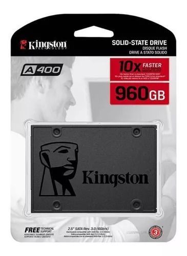 Disco sólido SSD interno Kingston SA400S37/960G SATA 960GB negro-3