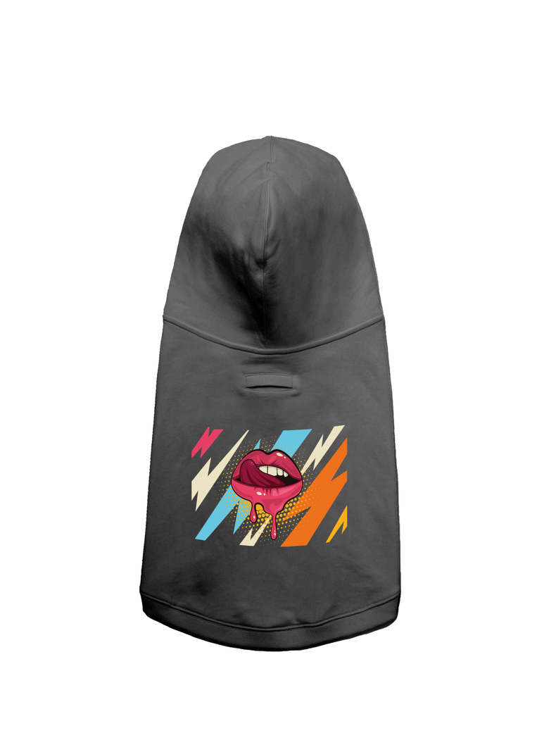 Poleron Hoodie Color Negro -1