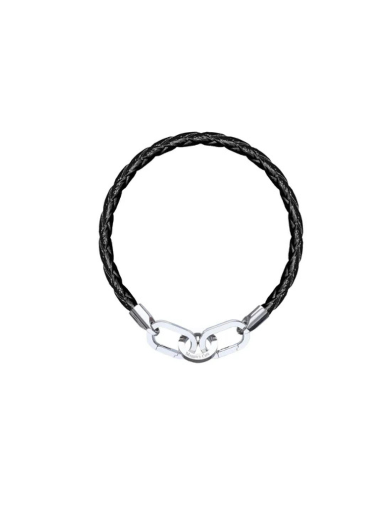 Collar Pulsera Plateada -0