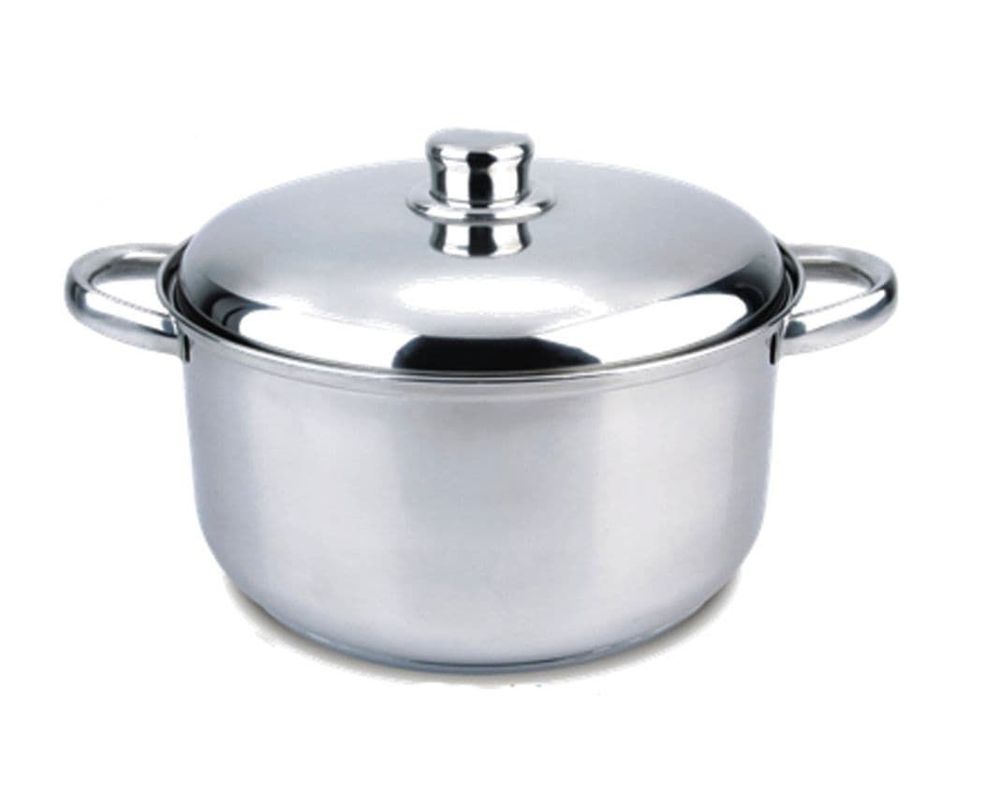 Olla Acero Inoxidable HM 28x16cm-0