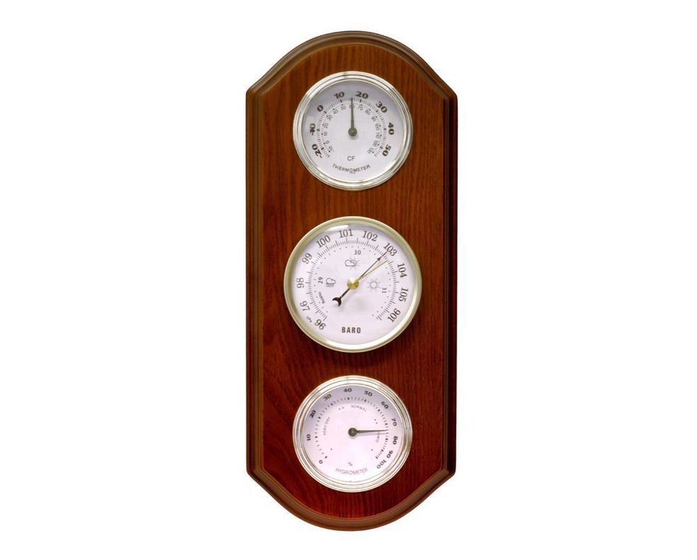 Reloj Madera Barómetro WP 212 W1-0