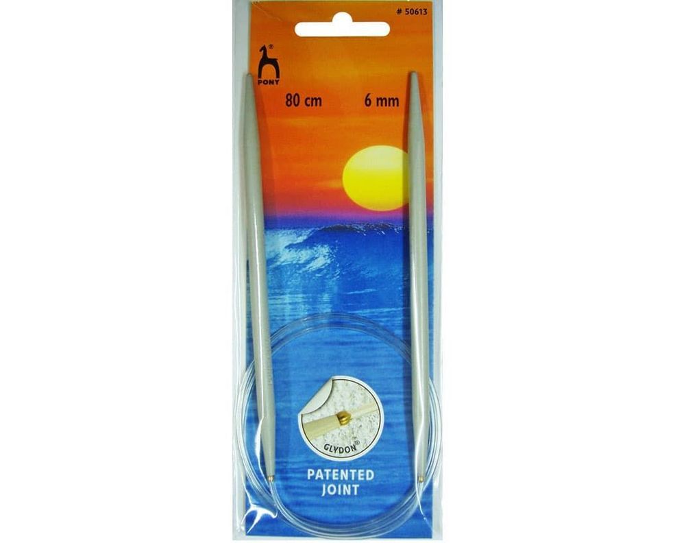 Palillo Tejer Circular Pony 80cm  6,0-0