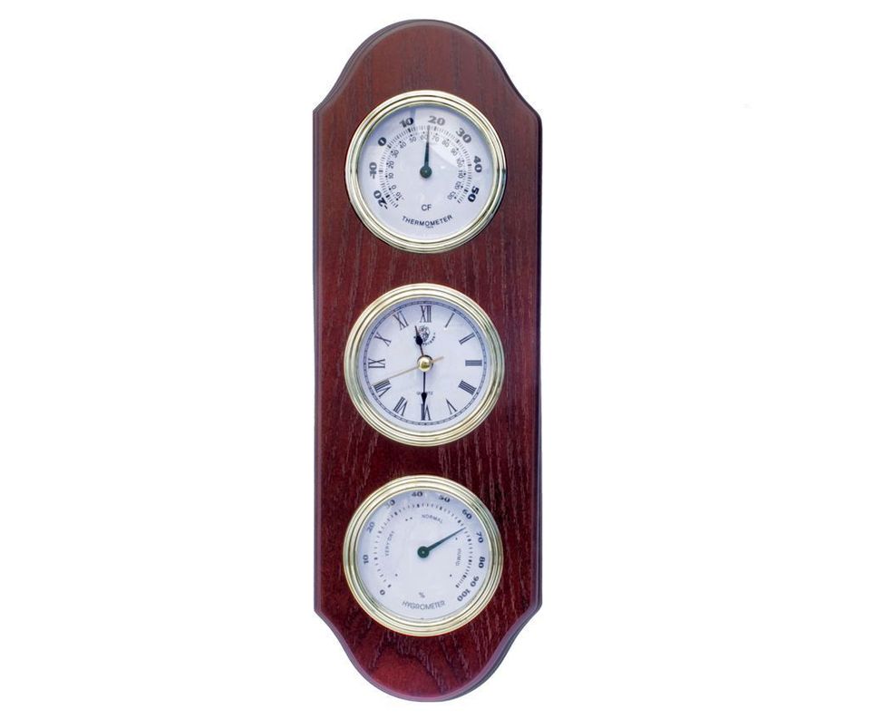 Reloj Madera Mural WP 103 W  Hidro-Termo-0