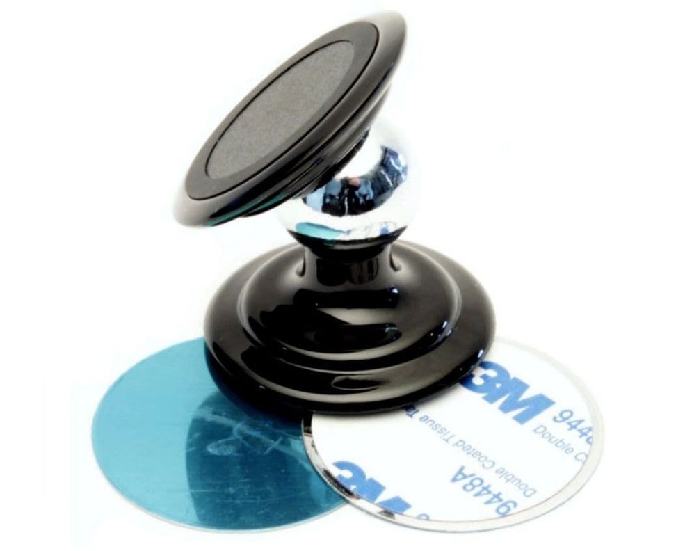 Porta Celular Magnetico UvBlack/C Negro Metalico