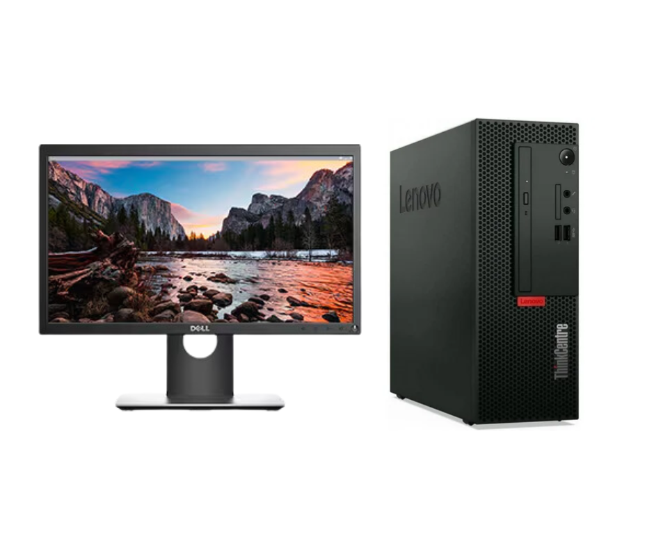 PC LENOVO V50s i5-10400 2.9 GHz/ 8 GB / 256GB SSD/ Monitor DELL E2420H-0