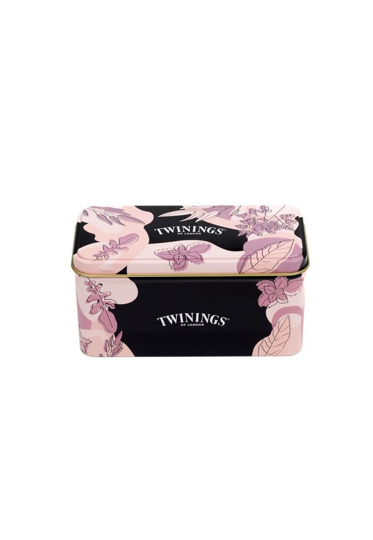 Caja Metálica Rosada Twinings con 20 Bolsitas de Infusiones-6