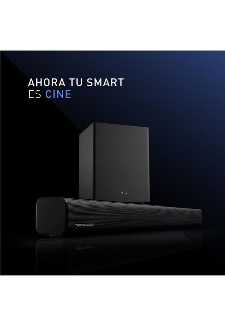 Home theater Barra de sonido Wireless 2.1 Bluetooth Optica-5