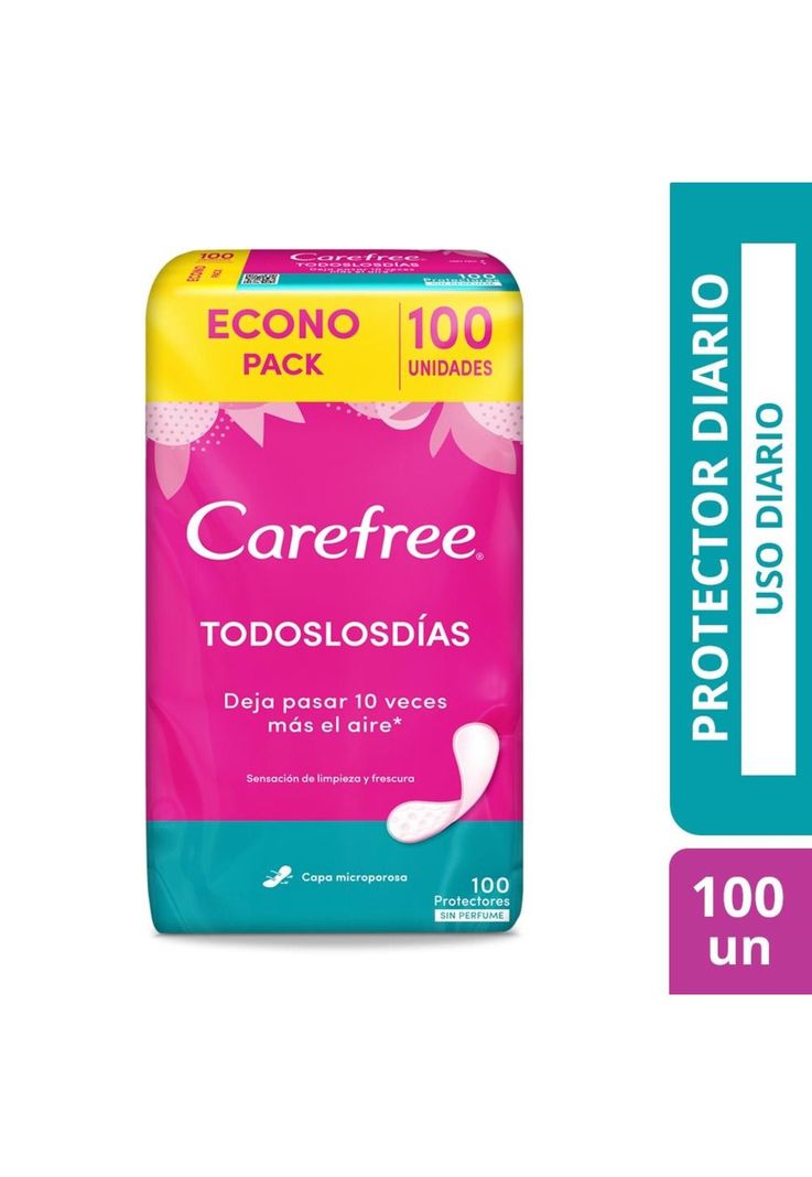 CAREFREE®  Todos los Dias x 100 un.-0