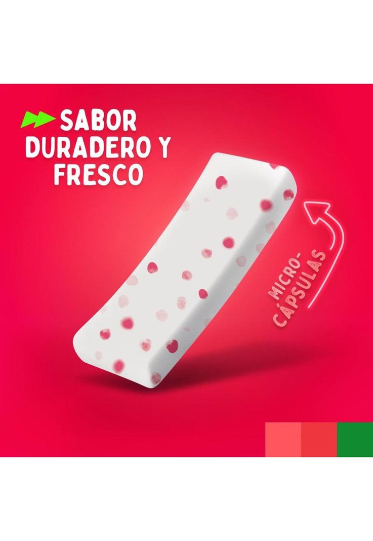 Chicle Trident® Sabor Sandia Sin Azúcar Pack 18x5 un c/u-1