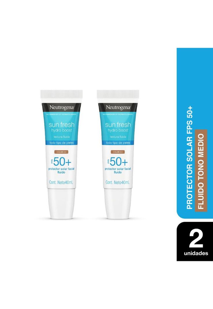 Pack Neutrogena Sun Fresh Hydro Boost Tono Medio Fps 50 40ml-0