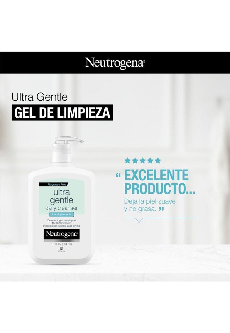 Gel de limpieza NEUTROGENA® Ultra Gentle 354 ml-3