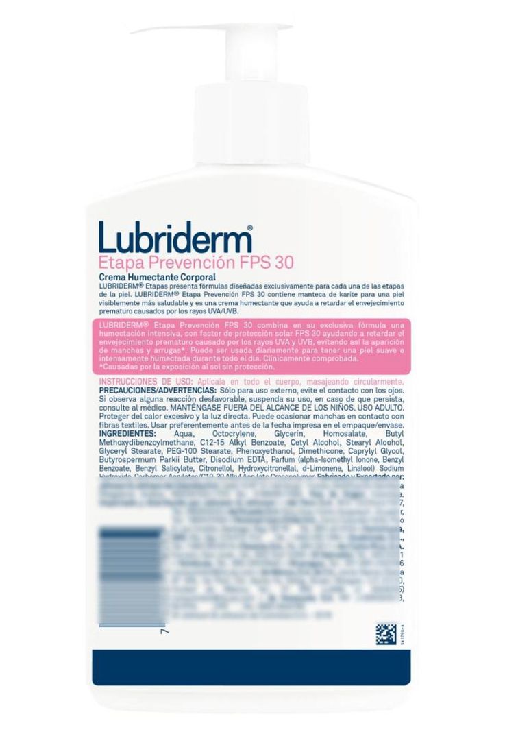 LUBRIDERM® PREVENCION UV30 x 750 ml-1