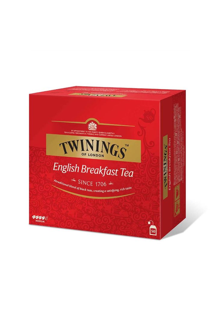 Té English Breakfast Twinings Caja X 100g (50 Bolsitas)-2