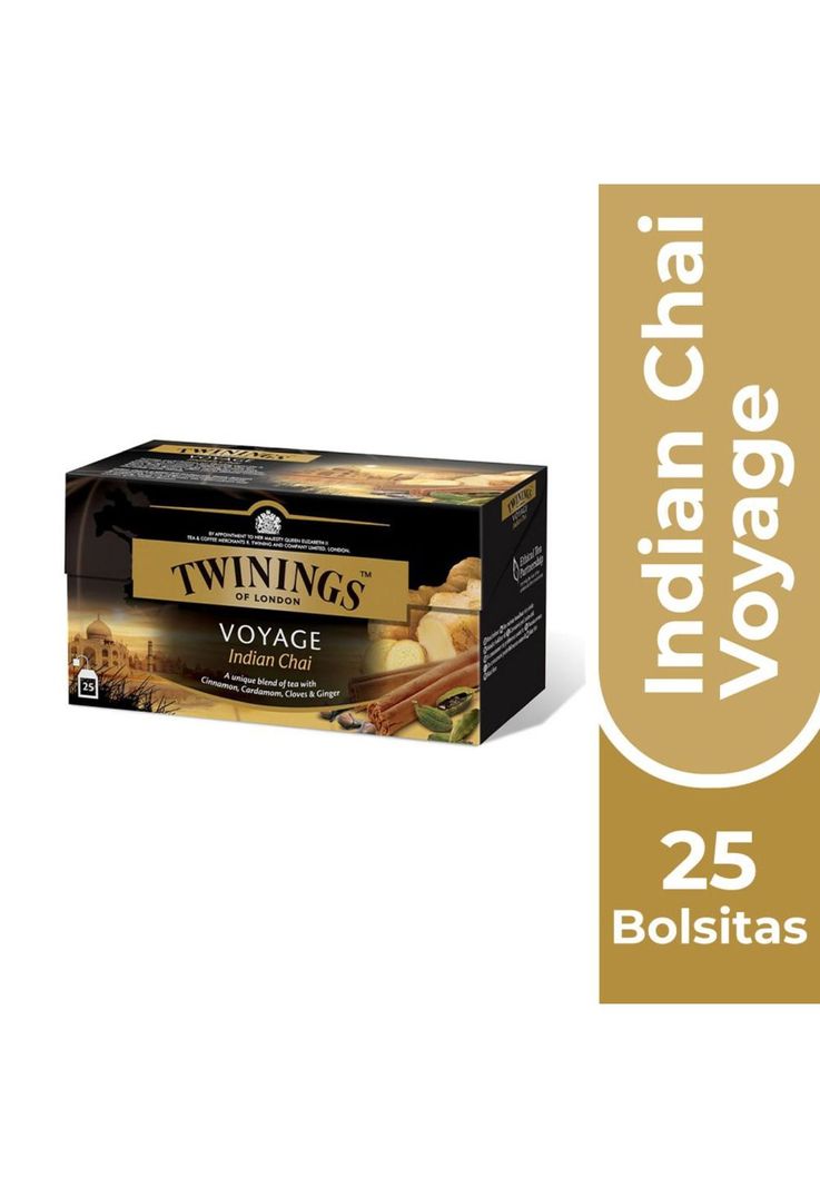 Twinings Indian Chai Voyage x 25 Bolsitas-0