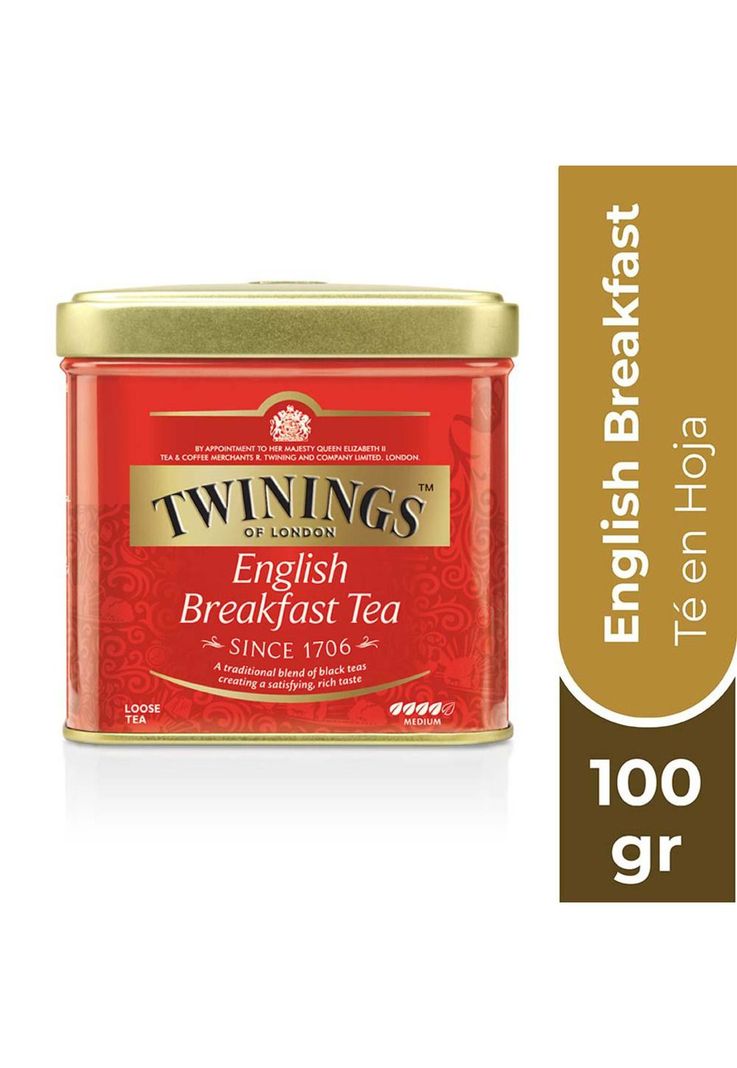 Te Negro Hoja Lata Breakfast 100 Gr - Twinings-0