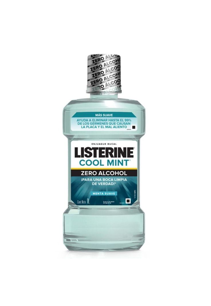 Enjuague Bucal LISTERINE® Cool Mint Zero Alcohol x 1 LT-1