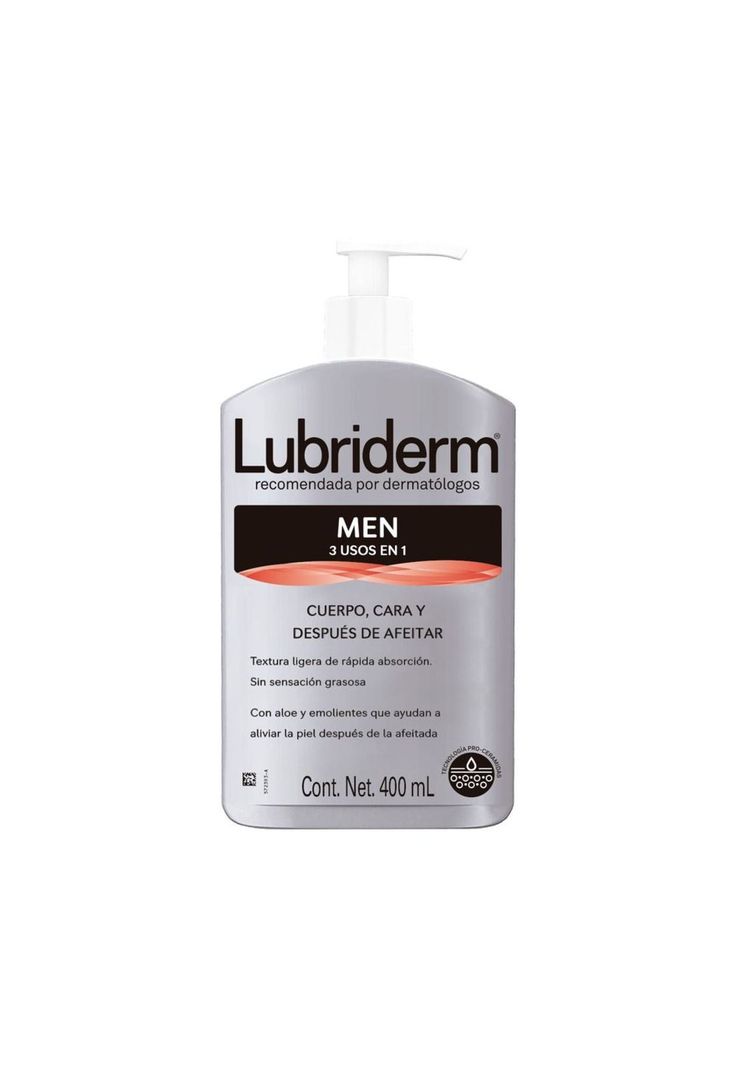 LUBRIDERM® MEN 3 EN 1 x 400 ml-1