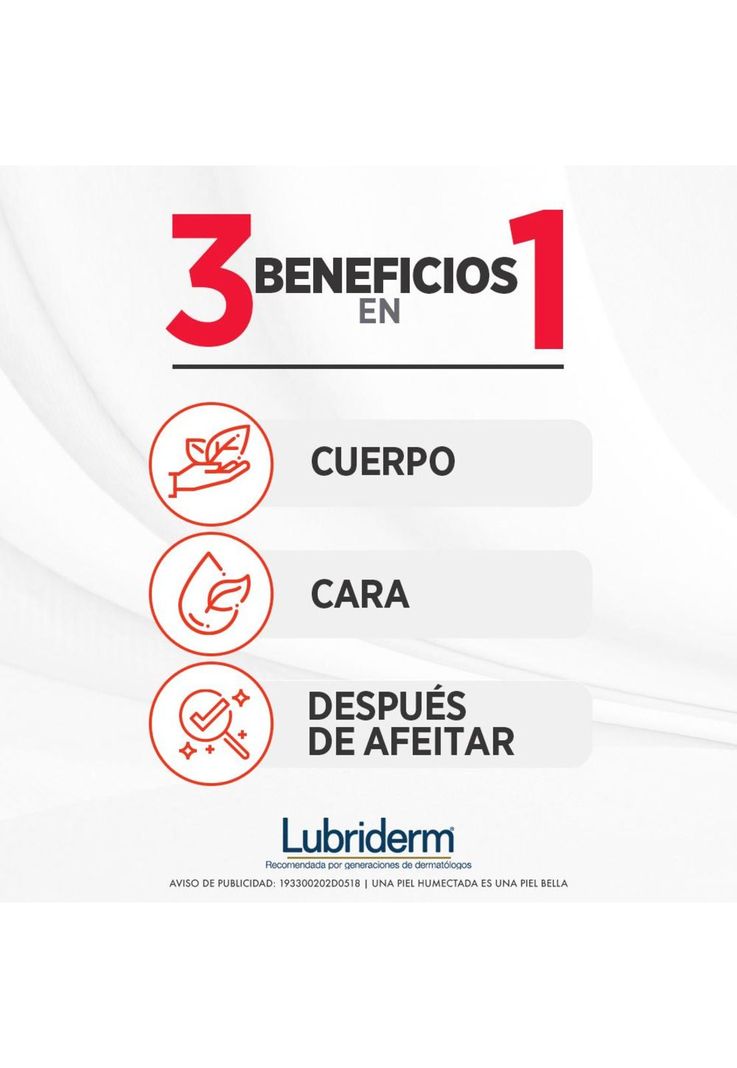 LUBRIDERM® MEN 3 EN 1 x 400 ml-3