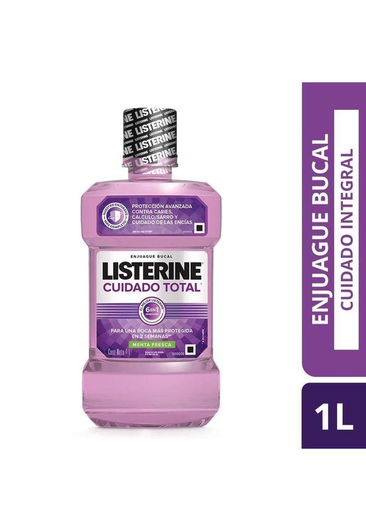 Enjuague Bucal LISTERINE® Cuidado Total x  1LT-0