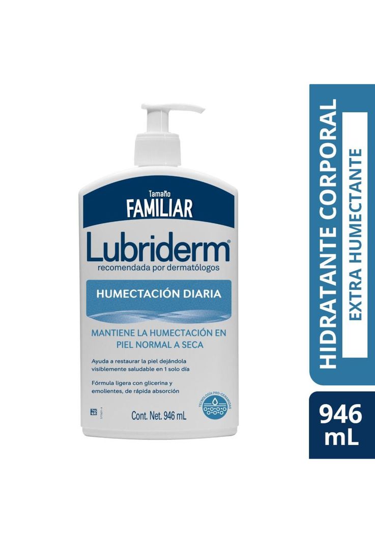 Crema Corporal LUBRIDERM Humectación Diaria 946ml-0