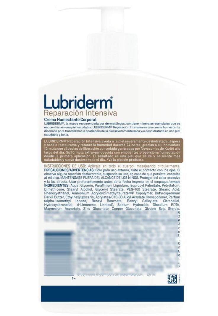 LUBRIDERM® REPARACIÓN INTENSIVA x 750 ml-2