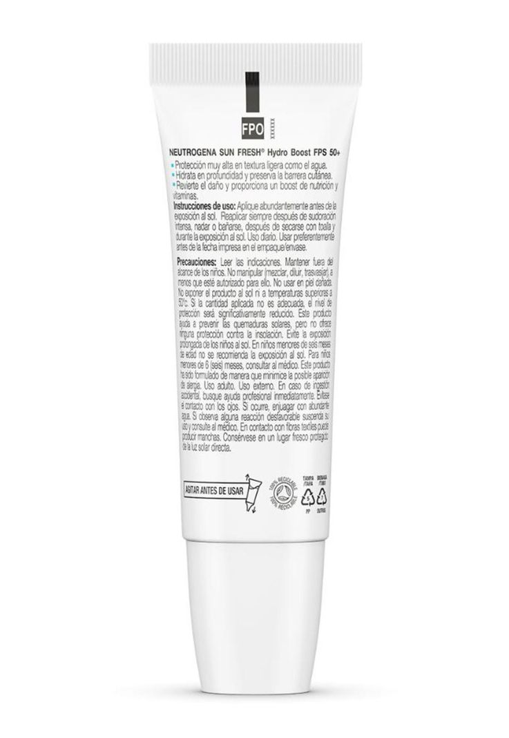 Neutrogena Sun Fresh Hydro Boost Tono Claro FPS 50+ 40mL-2