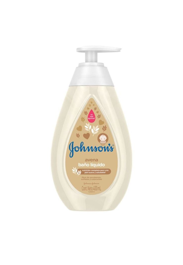Jabón líquido para bebé JOHNSON'S® Avena x 400 ml.-2