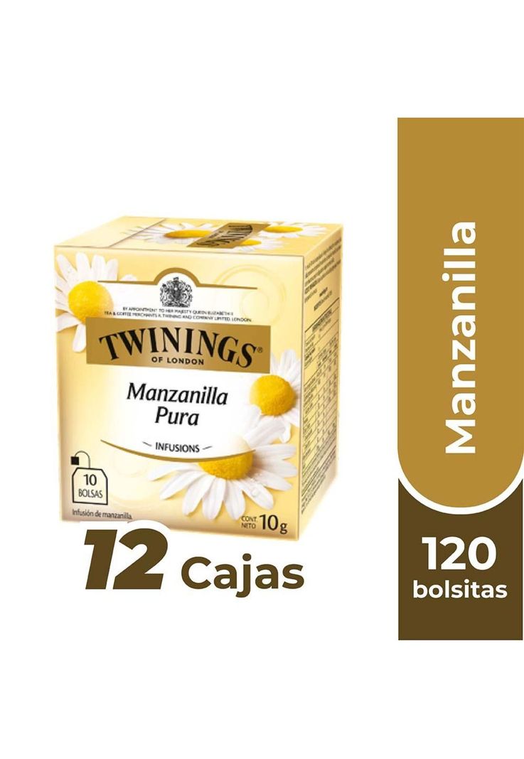 Twinings Té Manzanilla x120 Bolsitas-0