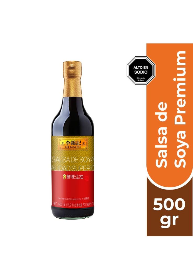 Lee Kum Kee Salsa de Soya Premium 500 GR-0