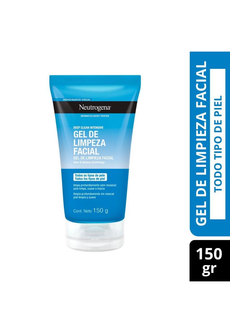 Gel De Limpieza Facial Neutrogena® Deep Clean Intensive 150G-0