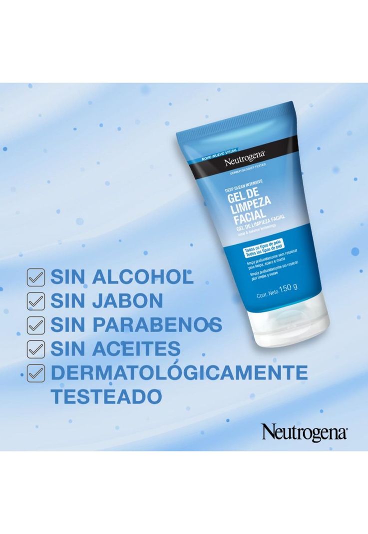 Gel De Limpieza Facial Neutrogena® Deep Clean Intensive 150G-1