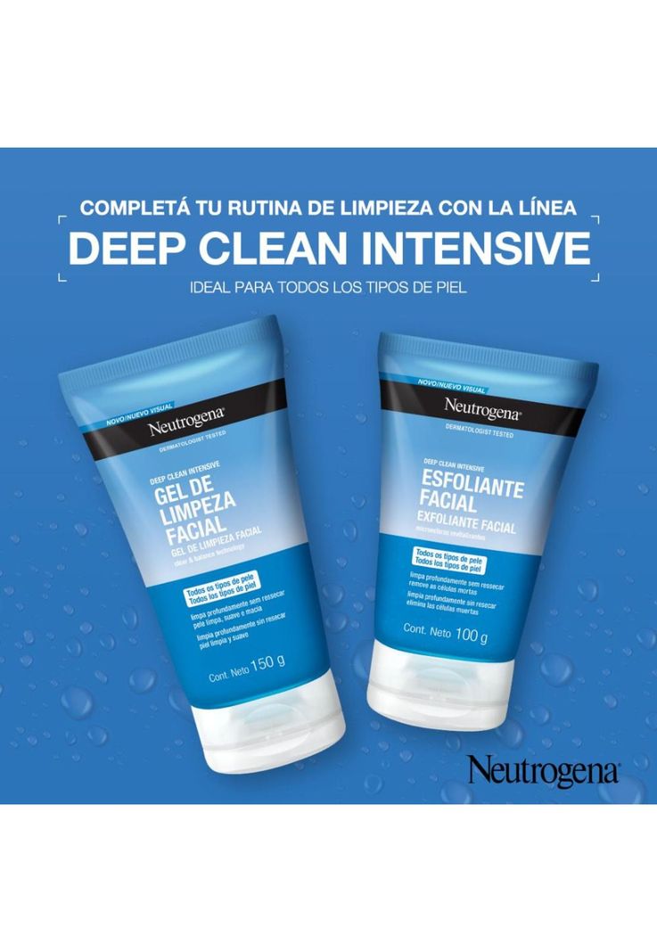 Gel De Limpieza Facial Neutrogena® Deep Clean Intensive 150G-2