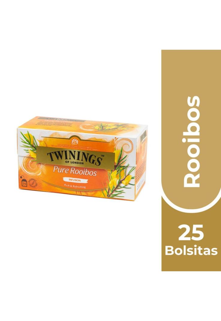 Twinings Pure Rooibos x 25 Bolsitas-0