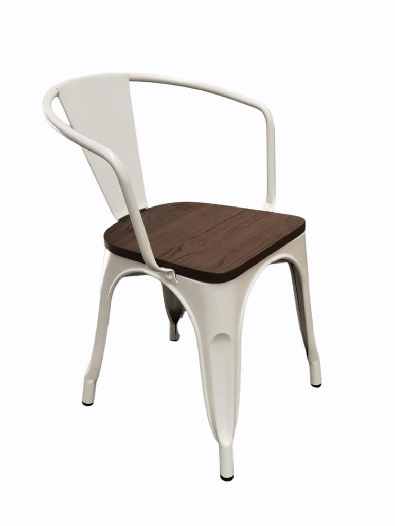 Silla Tolix Charlotte Blanca -2