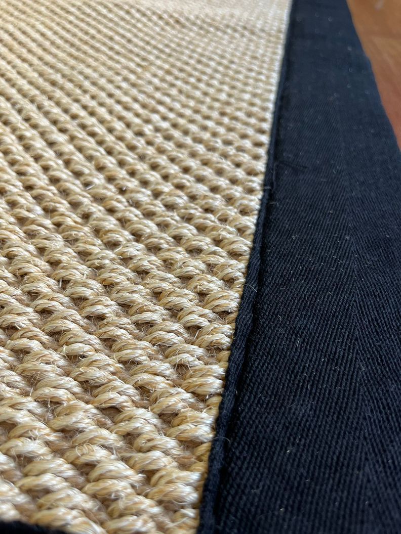 Alfombra de Pasillo Fibra de Sisal 80x200 cm-2