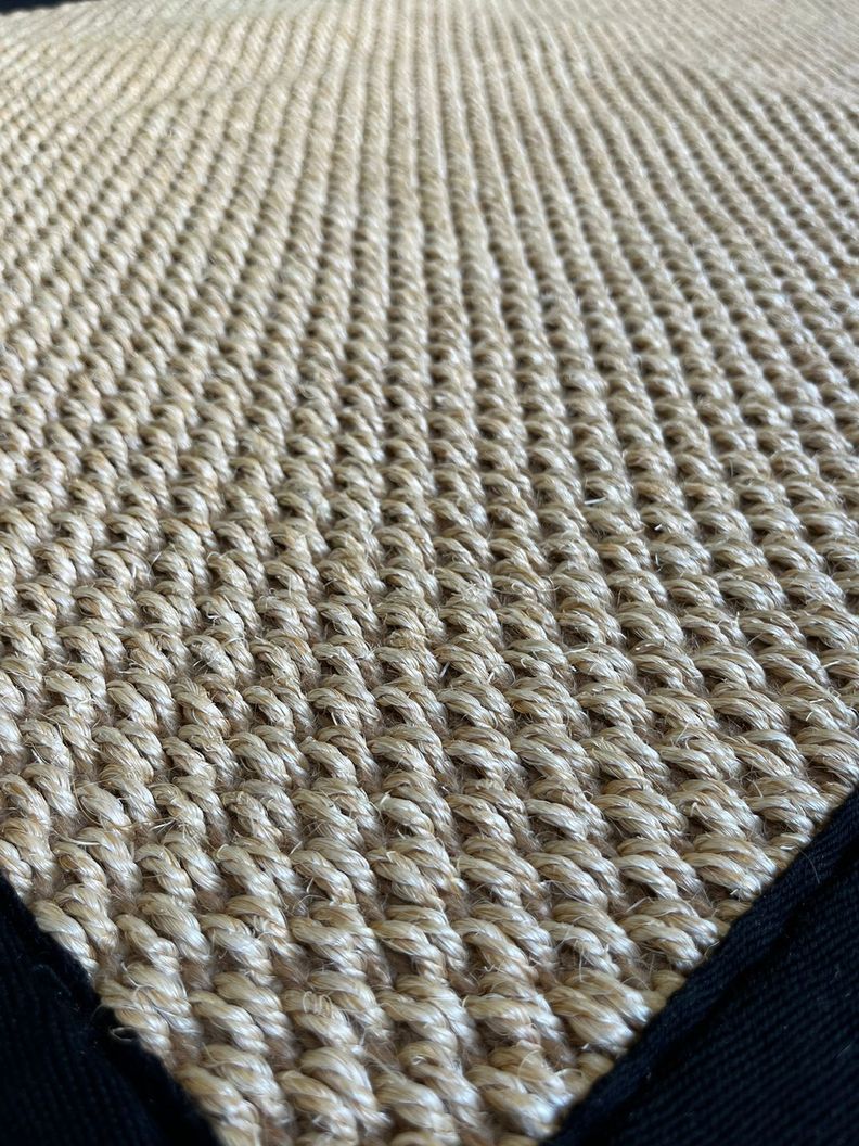 Alfombra de Pasillo Fibra de Sisal 80x200 cm-3